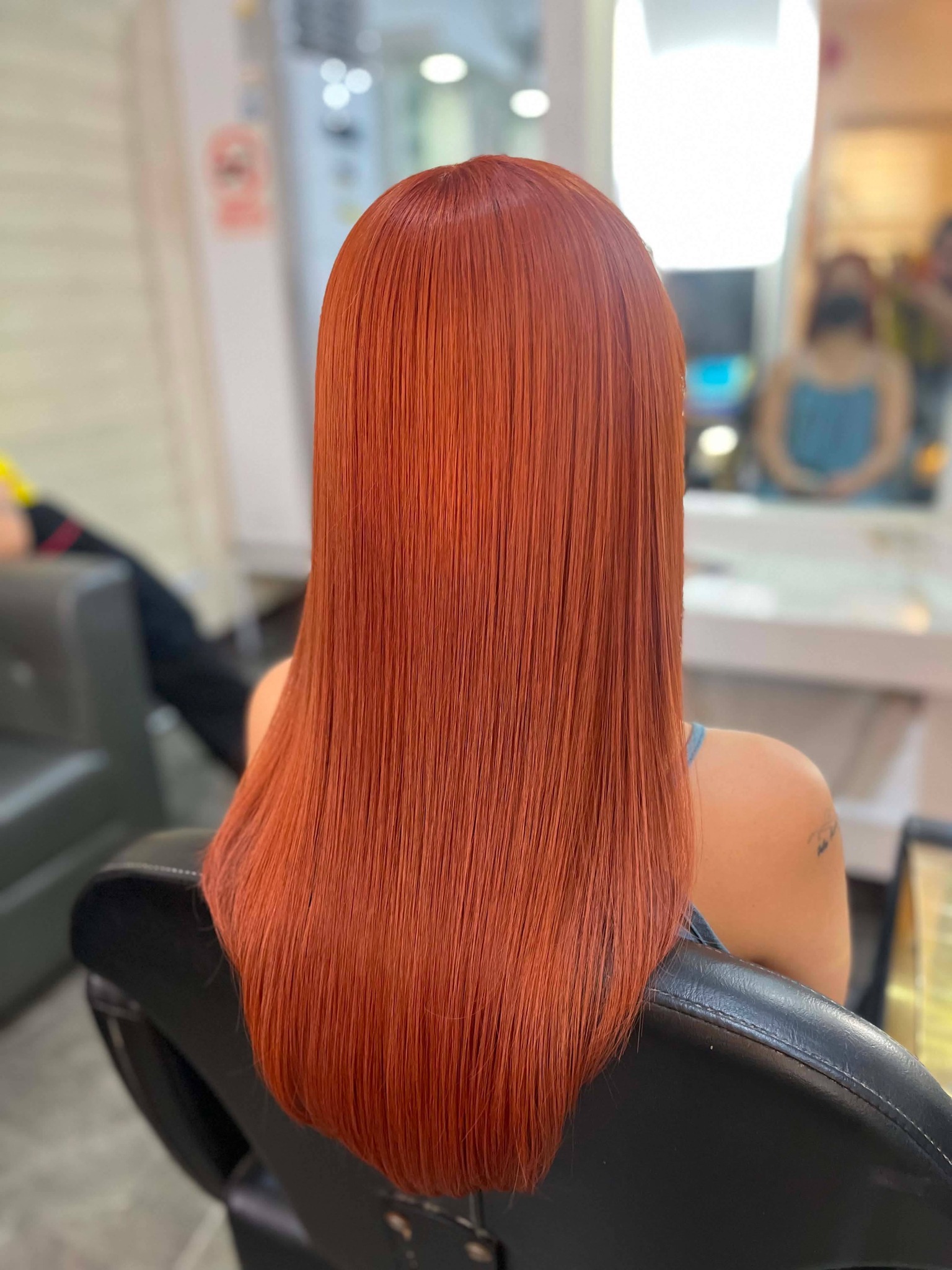 Hair color service at Elitista Salon Batangas City